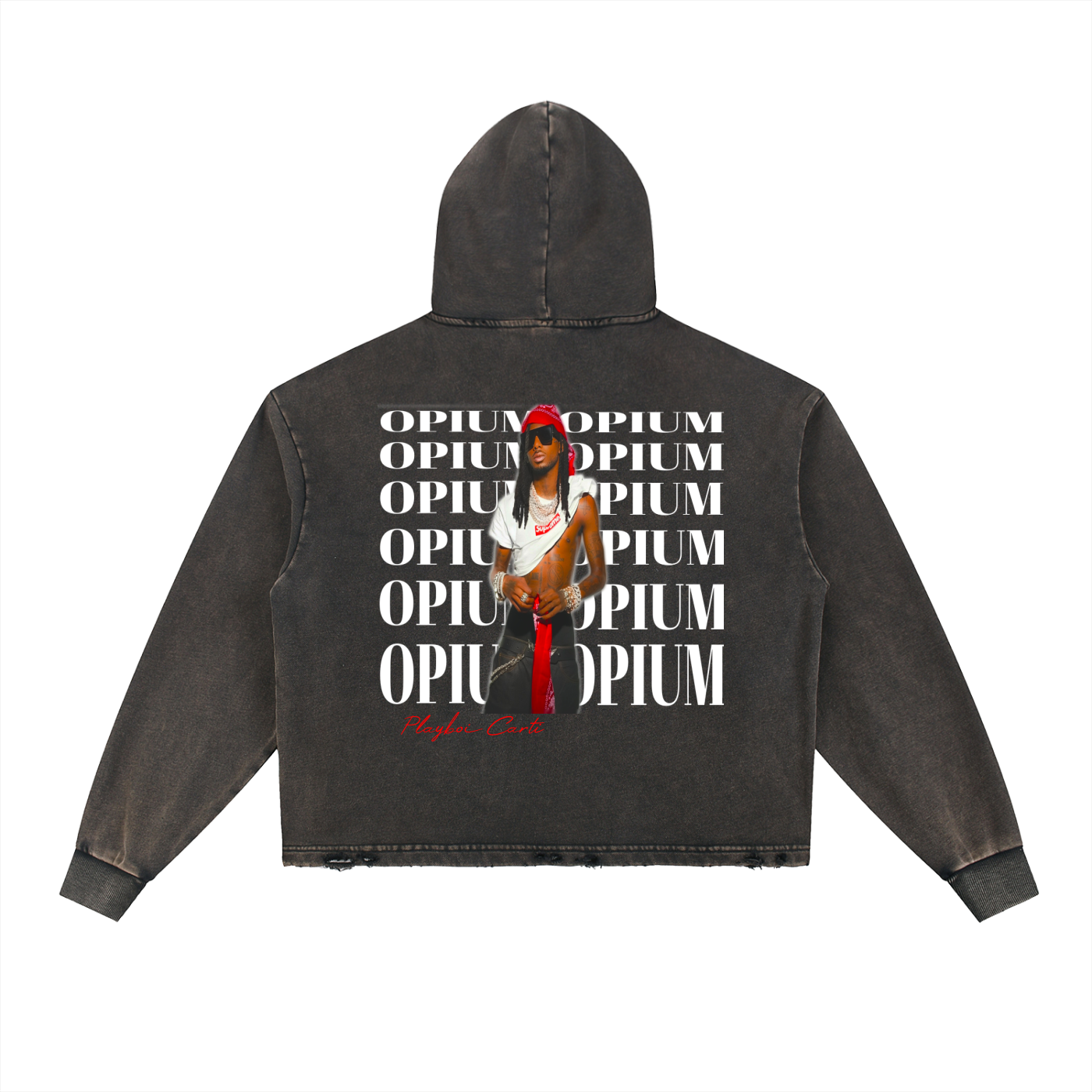 Frayed-Hem Carti's Opium Star Edition